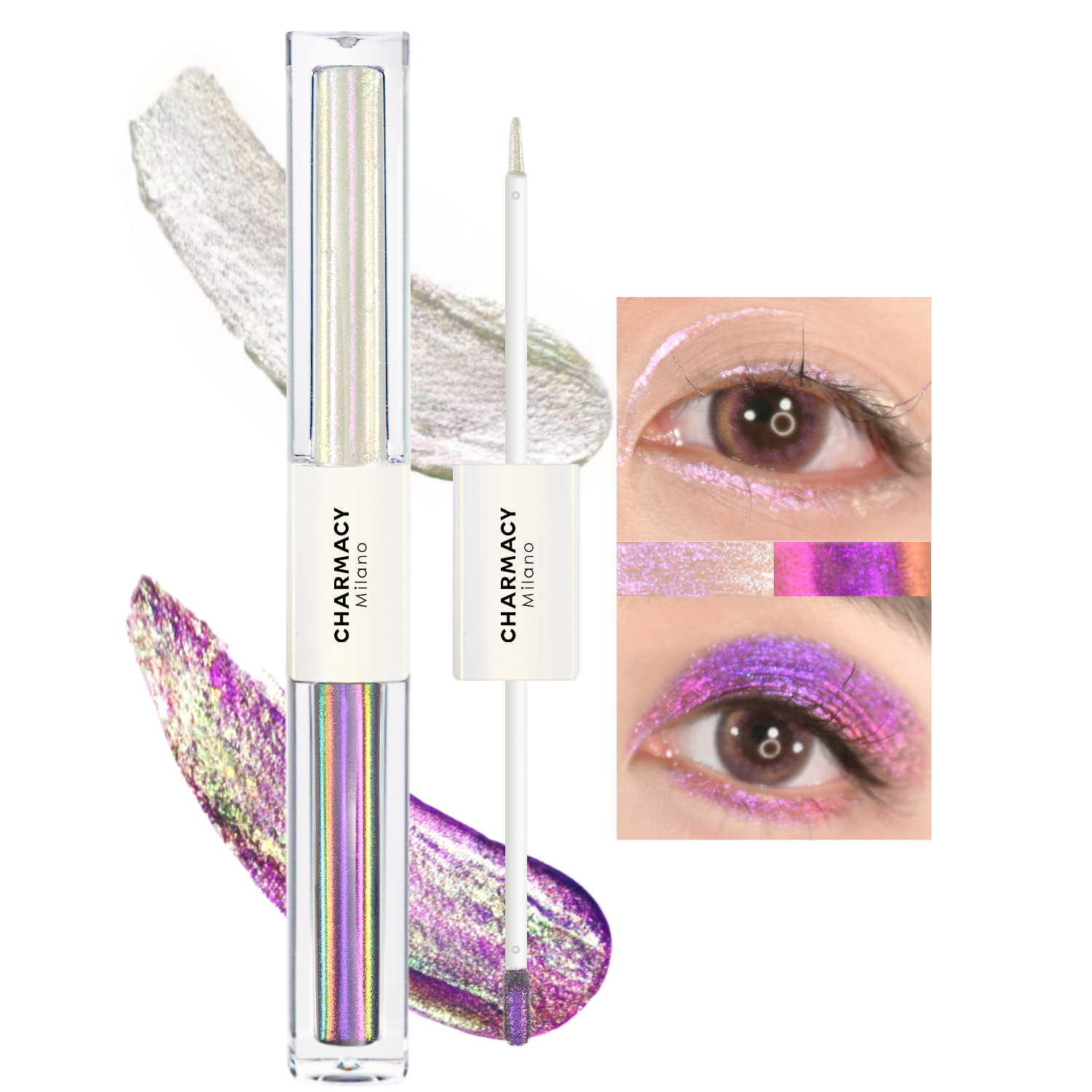 Dual-Ended Liquid Eyeshadow  Eyeliner
