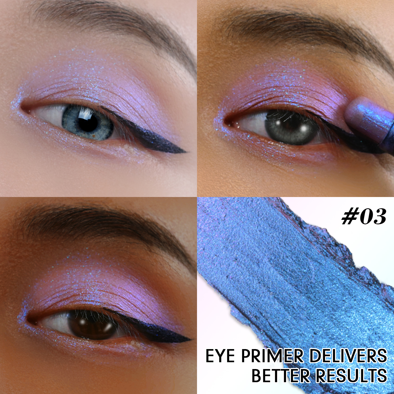 CHARMACY New Duochrome Long Stay Eyeshadow Stick  Creamy Eye Shadow Stick