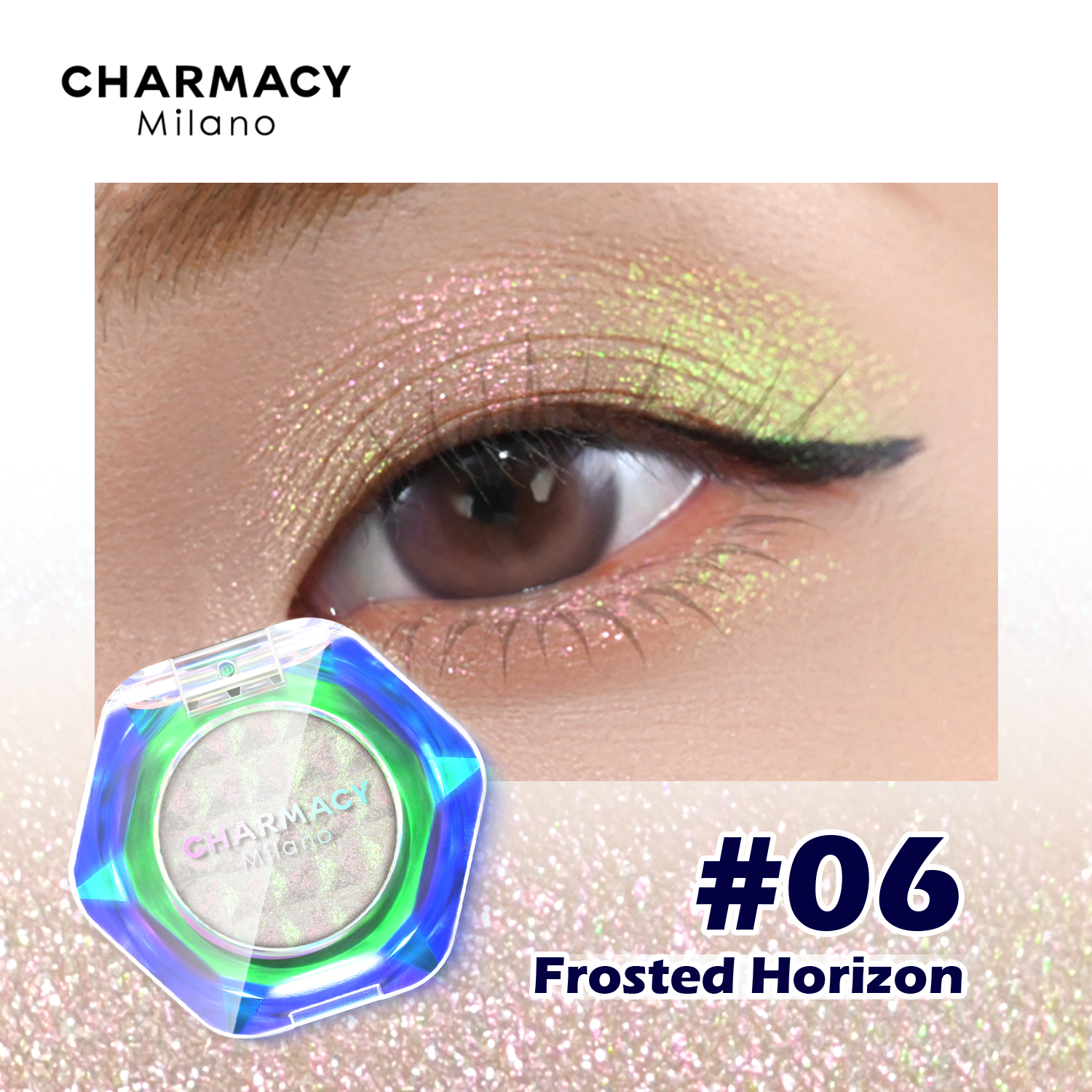 CHARMACY Multichrome Glitter Eyeshadow