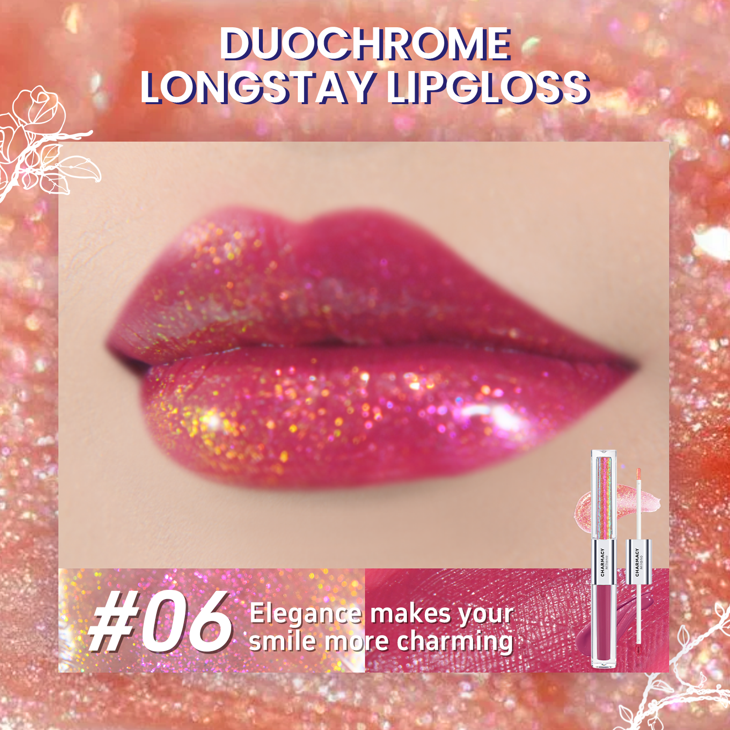 CMC Multichrome Double Head Lip Glaze