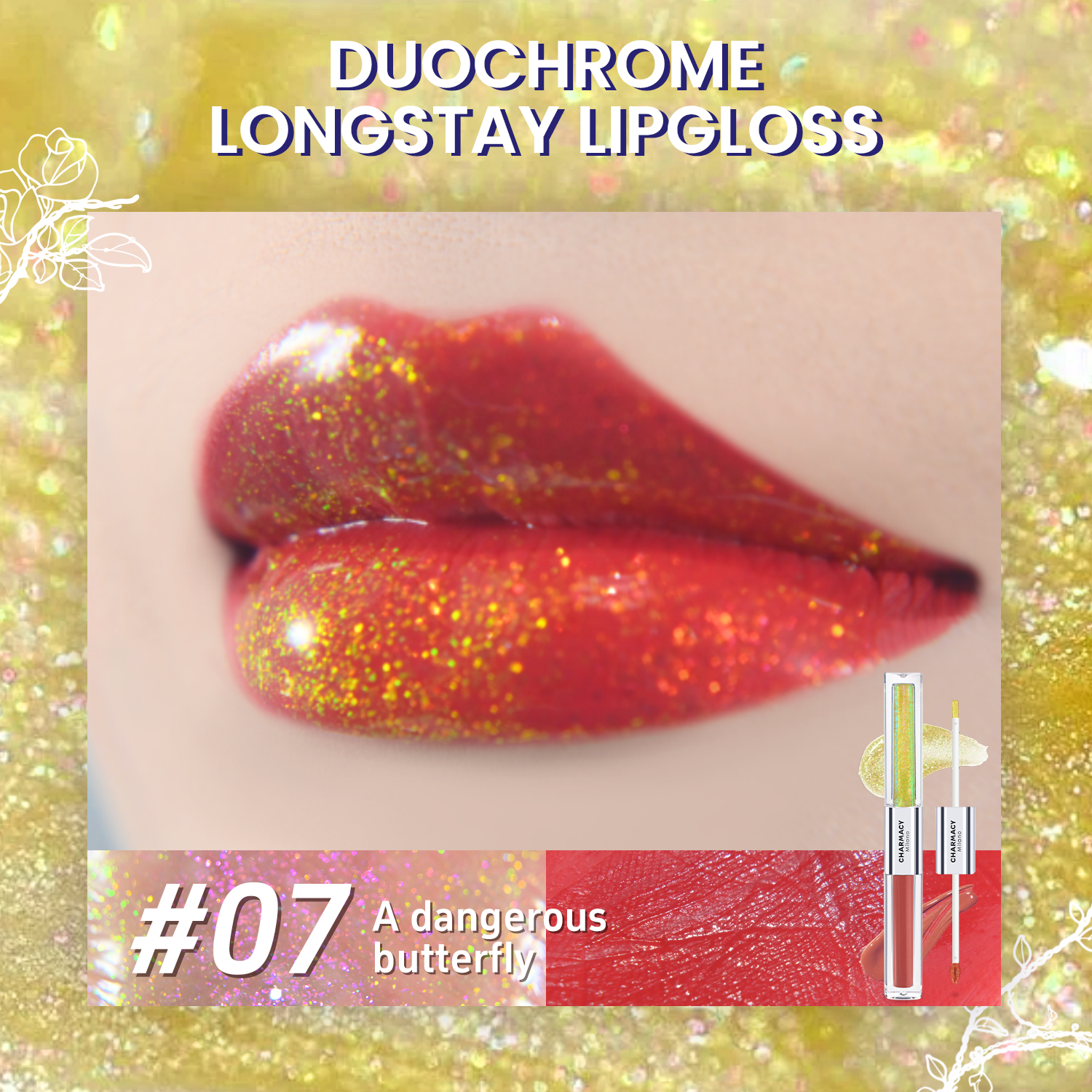 CMC Multichrome Double Head Lip Glaze