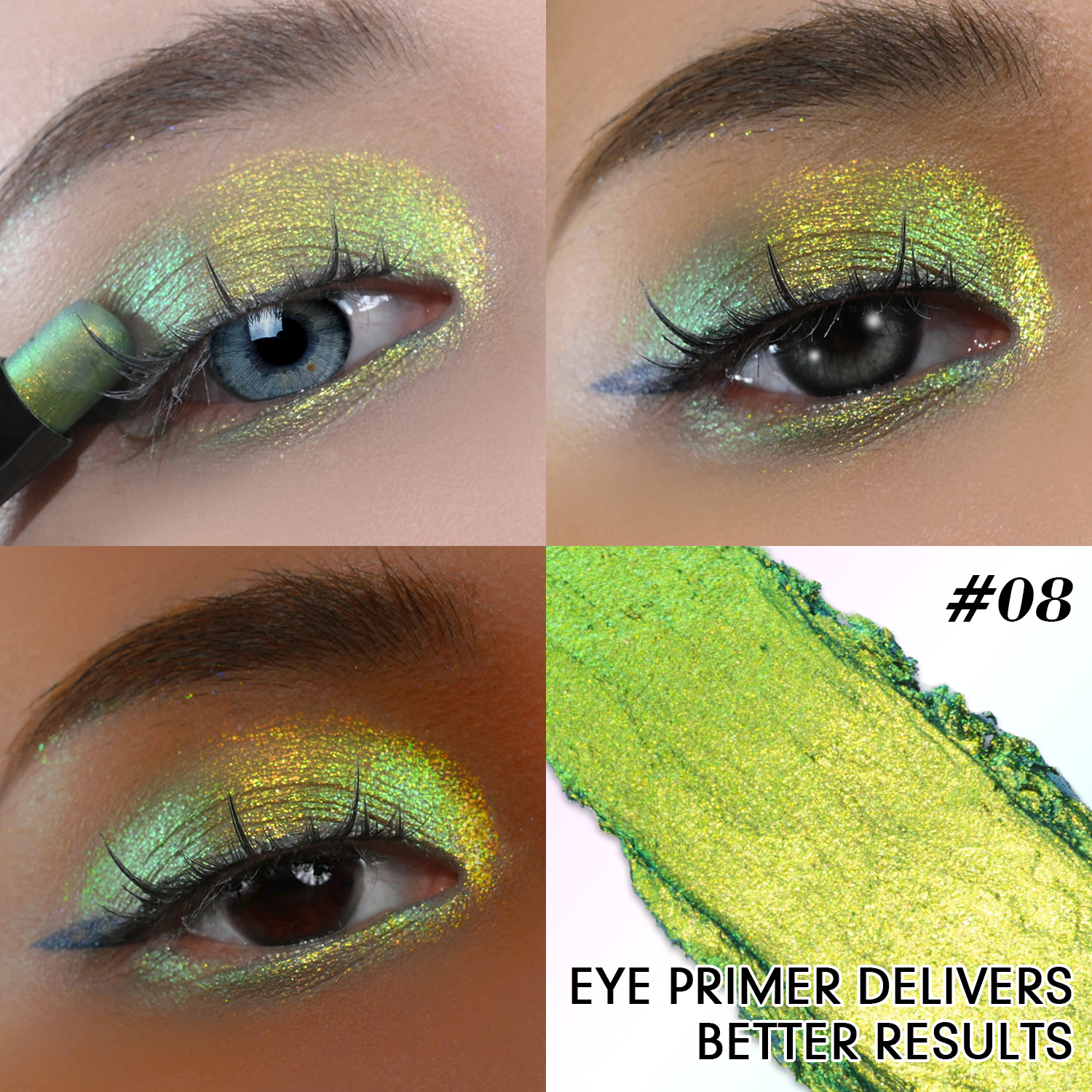 CHARMACY New Duochrome Long Stay Eyeshadow Stick  Creamy Eye Shadow Stick