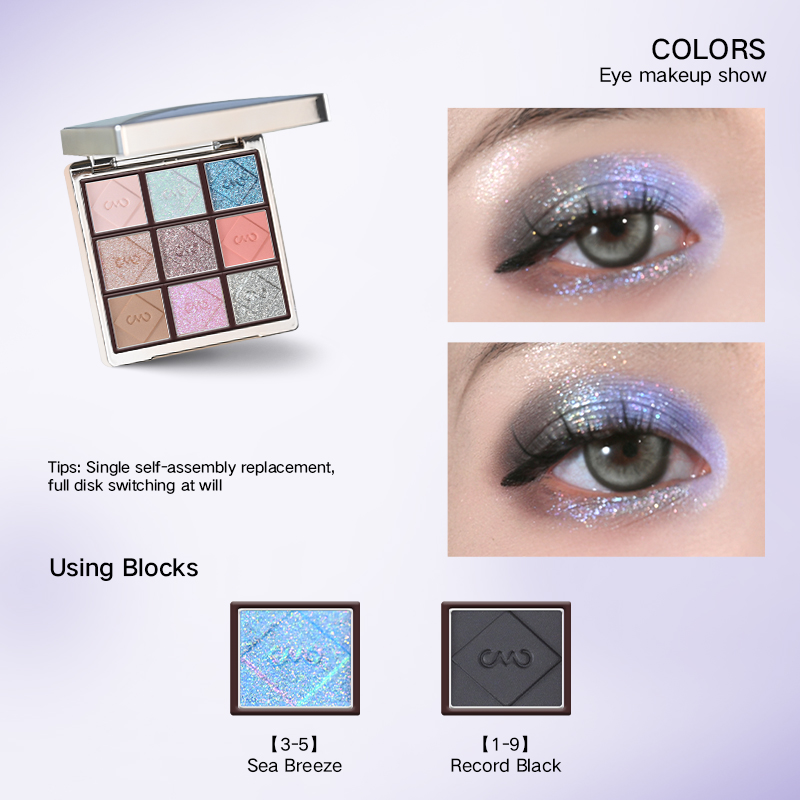 Chameleon Customizable All-in-One Palette (Blush, Highlighter, Contour & Eyeshadow