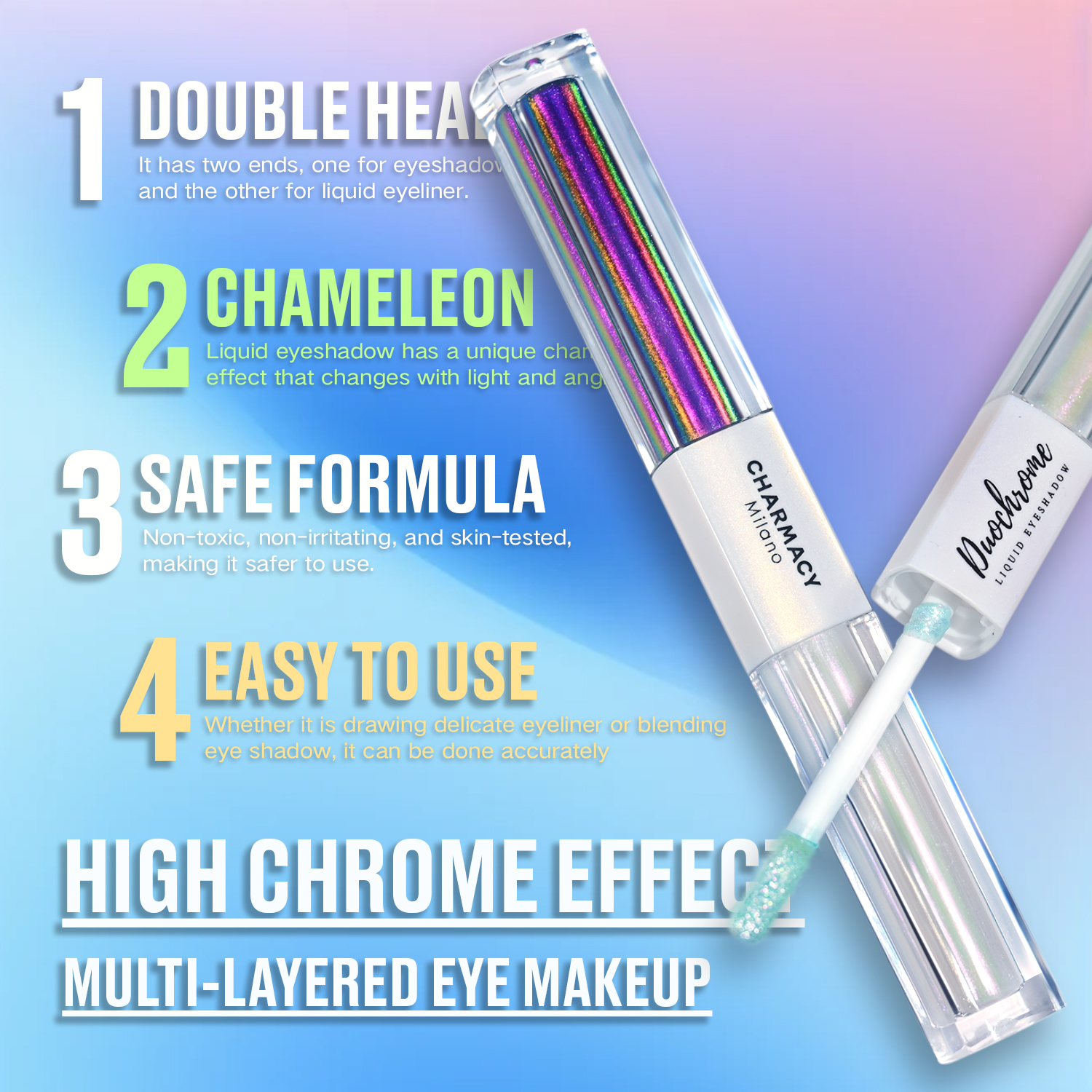 Dual-Ended Liquid Eyeshadow  Eyeliner