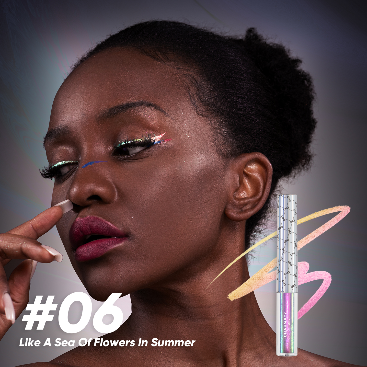 CHARMACY Multichrome Eyeliner Liquid Liner