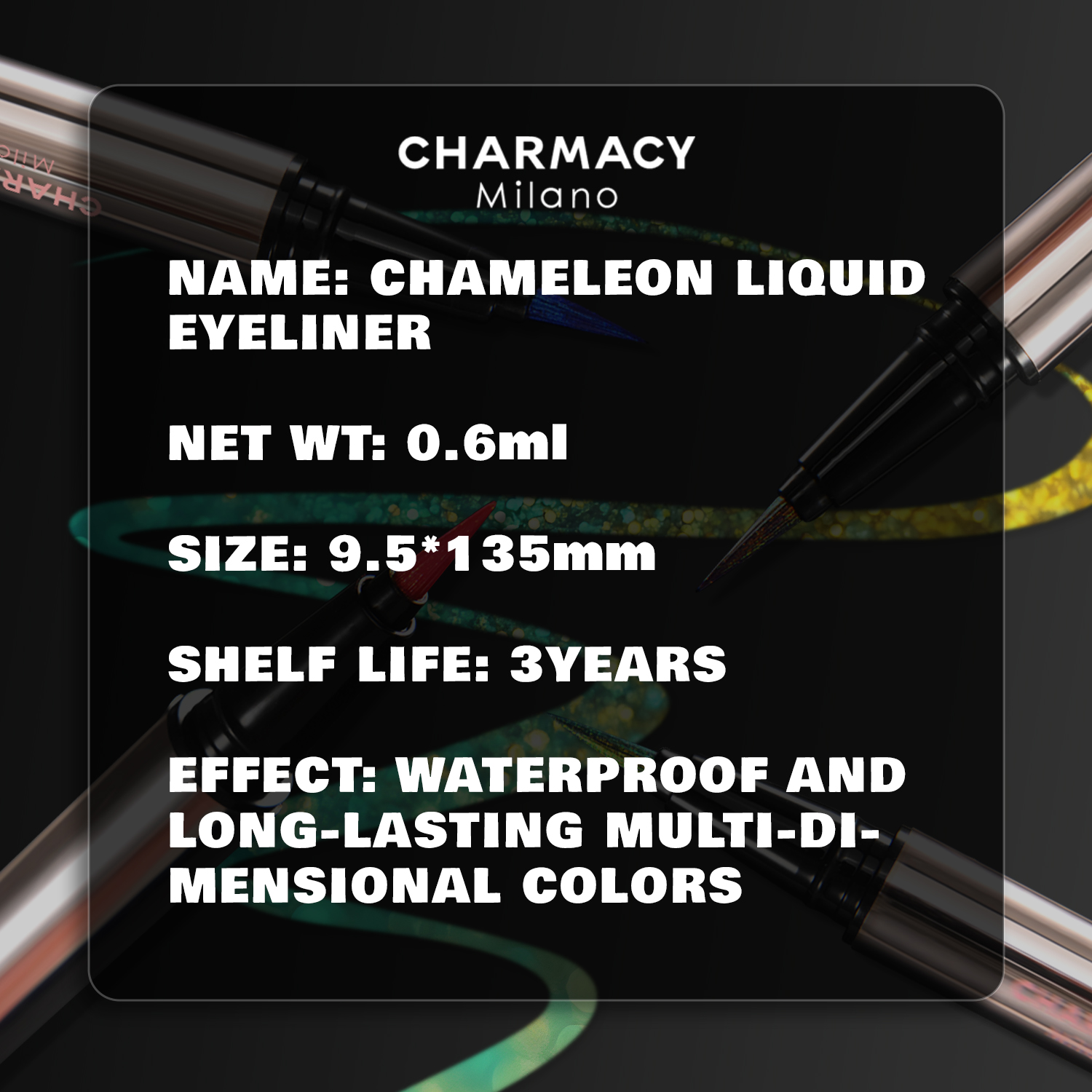 CHARMACY Chameleon Liquid Eyeliner