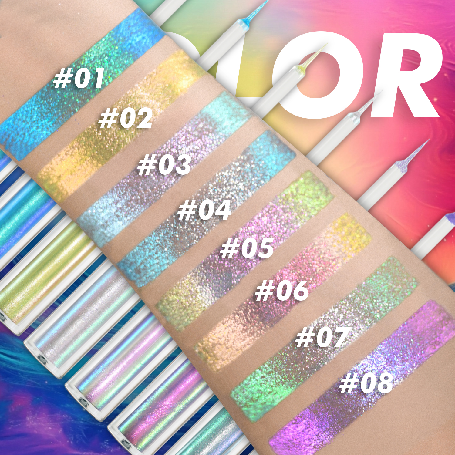 CHARMACY Multichrome Eyeliner Liquid Liner