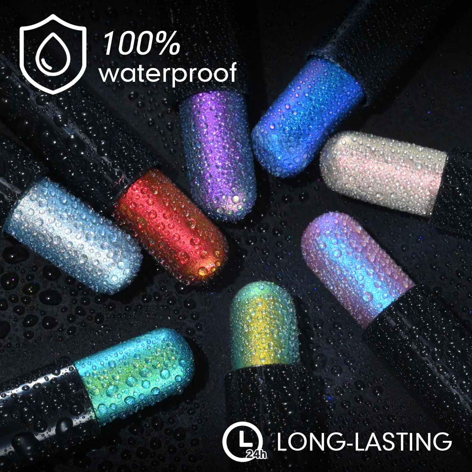 CHARMACY New Duochrome Long Stay Eyeshadow Stick  Creamy Eye Shadow Stick