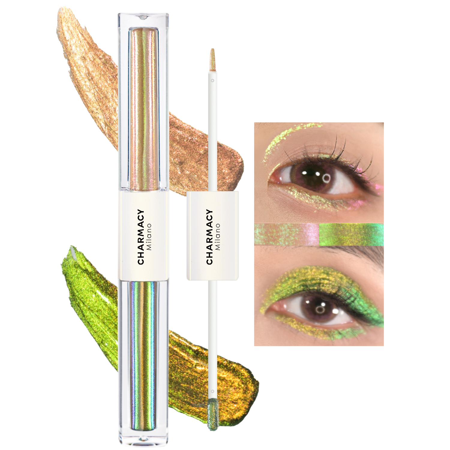 Dual-Ended Liquid Eyeshadow  Eyeliner
