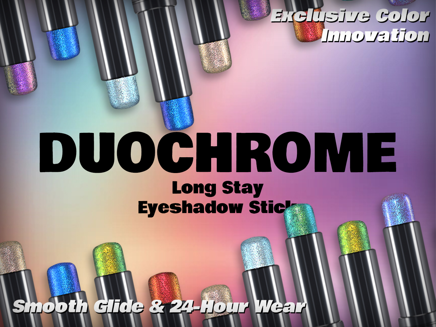 CHARMACY New Duochrome Long Stay Eyeshadow Stick  Creamy Eye Shadow Stick
