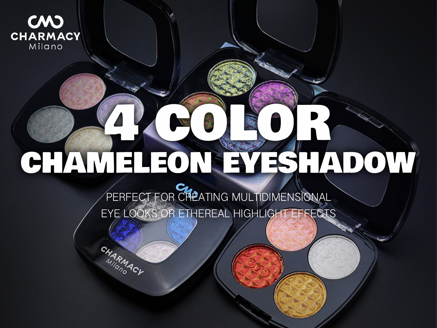 CHARMACY 4 Colors Chameleon Eyeshadow