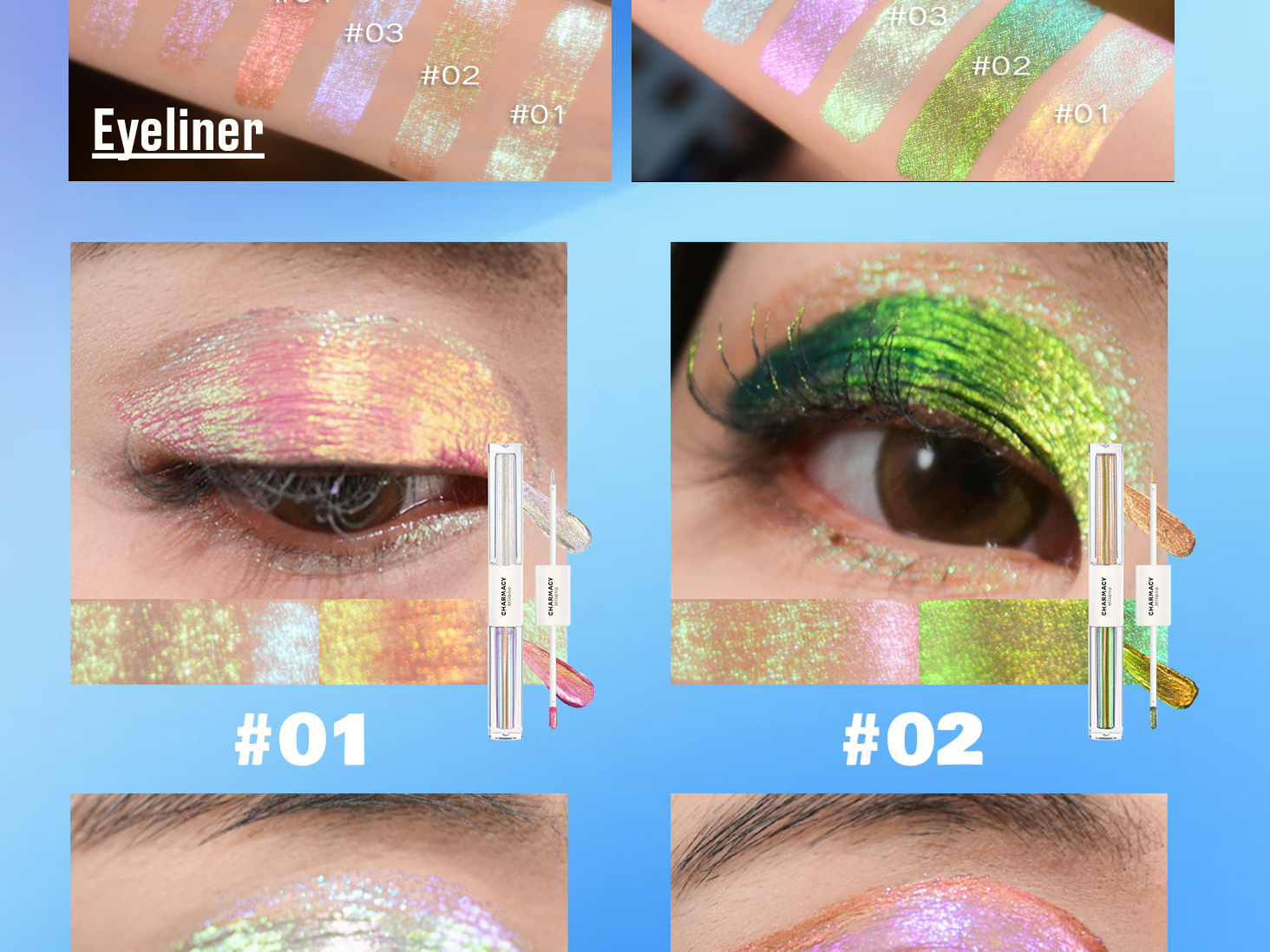 Dual-Ended Liquid Eyeshadow  Eyeliner