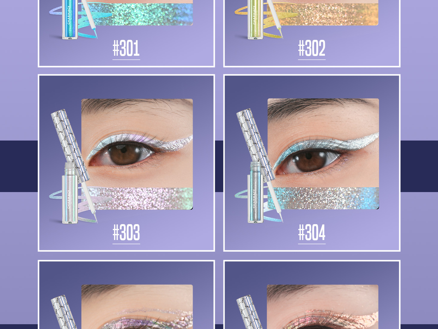 CHARMACY Multichrome Eyeliner Liquid Liner