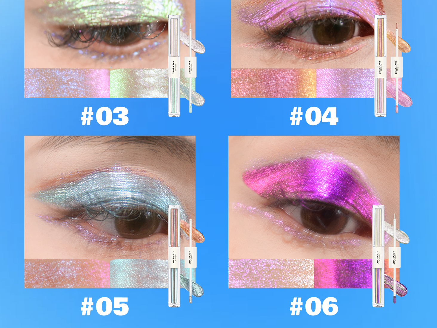 Dual-Ended Liquid Eyeshadow  Eyeliner