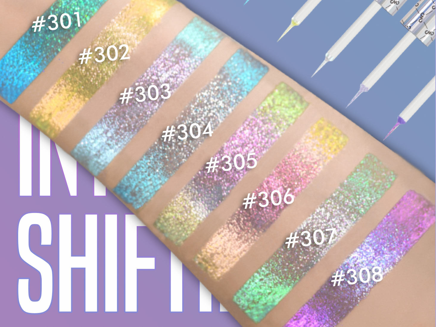 CHARMACY Multichrome Eyeliner Liquid Liner