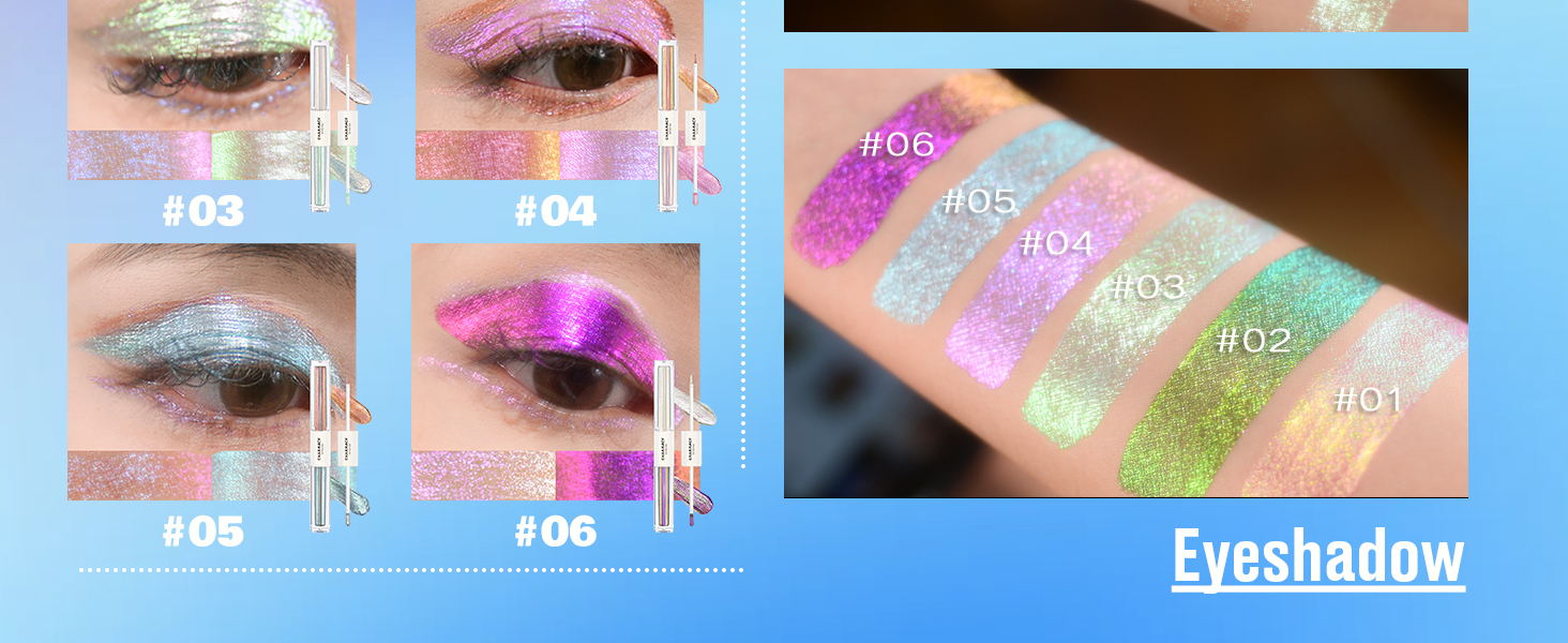 Dual-Ended Liquid Eyeshadow  Eyeliner