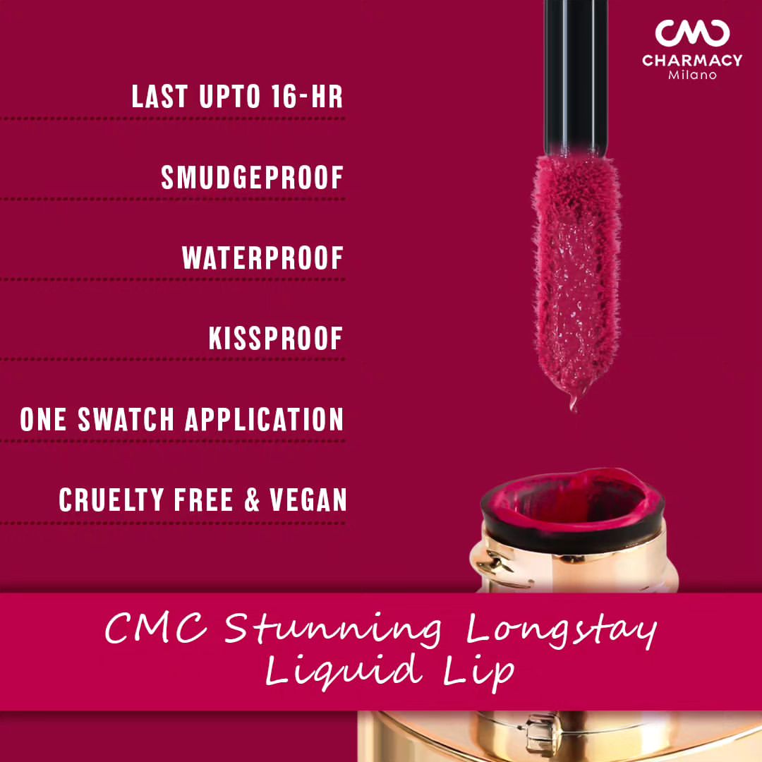 CMC STUNNING LONGSTAY LIQUID LIP