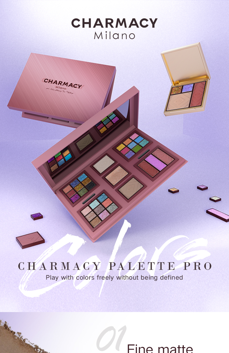 Chameleon Customizable All-in-One Palette (Blush, Highlighter, Contour & Eyeshadow
