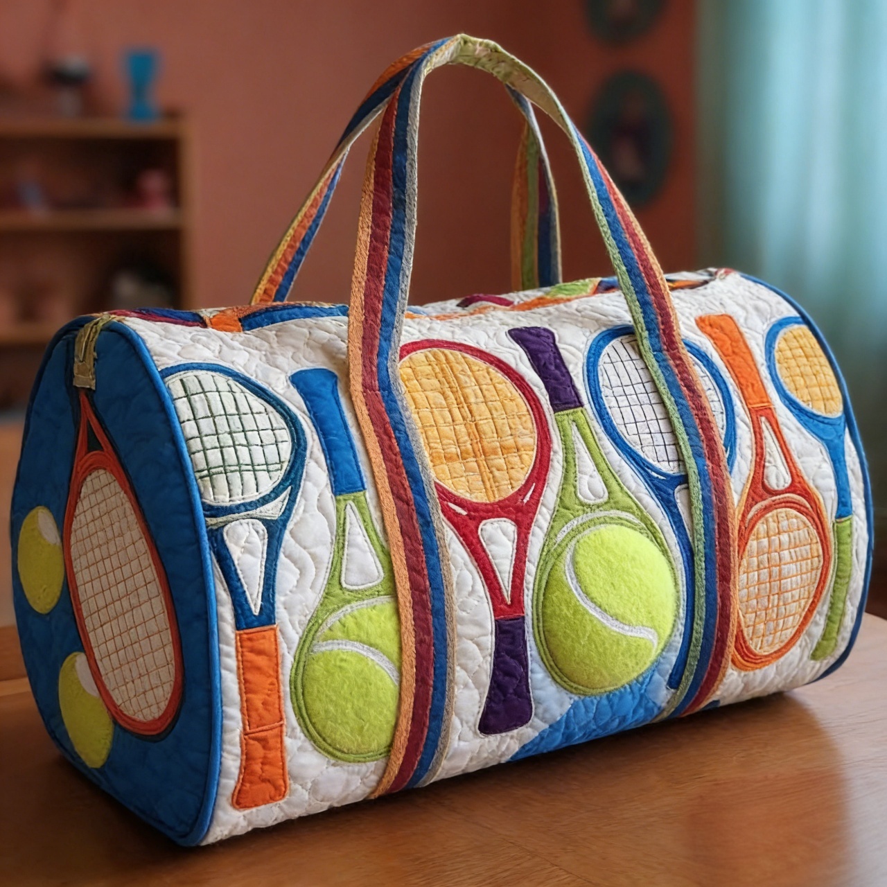 Stylish & Spacious Tennis Duffle Bag for Daily Use-4
