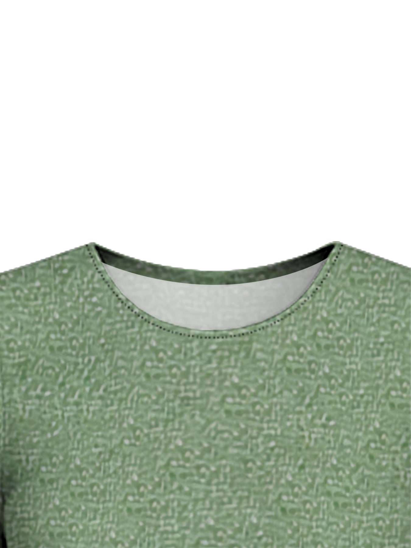 Sage Green Textured Flare Sleeve Bodycon Midi Dress