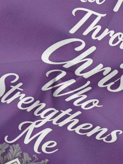 Purple Easter Bunny Cross  Easter Flare Sleeve Bodycon Midi Dress