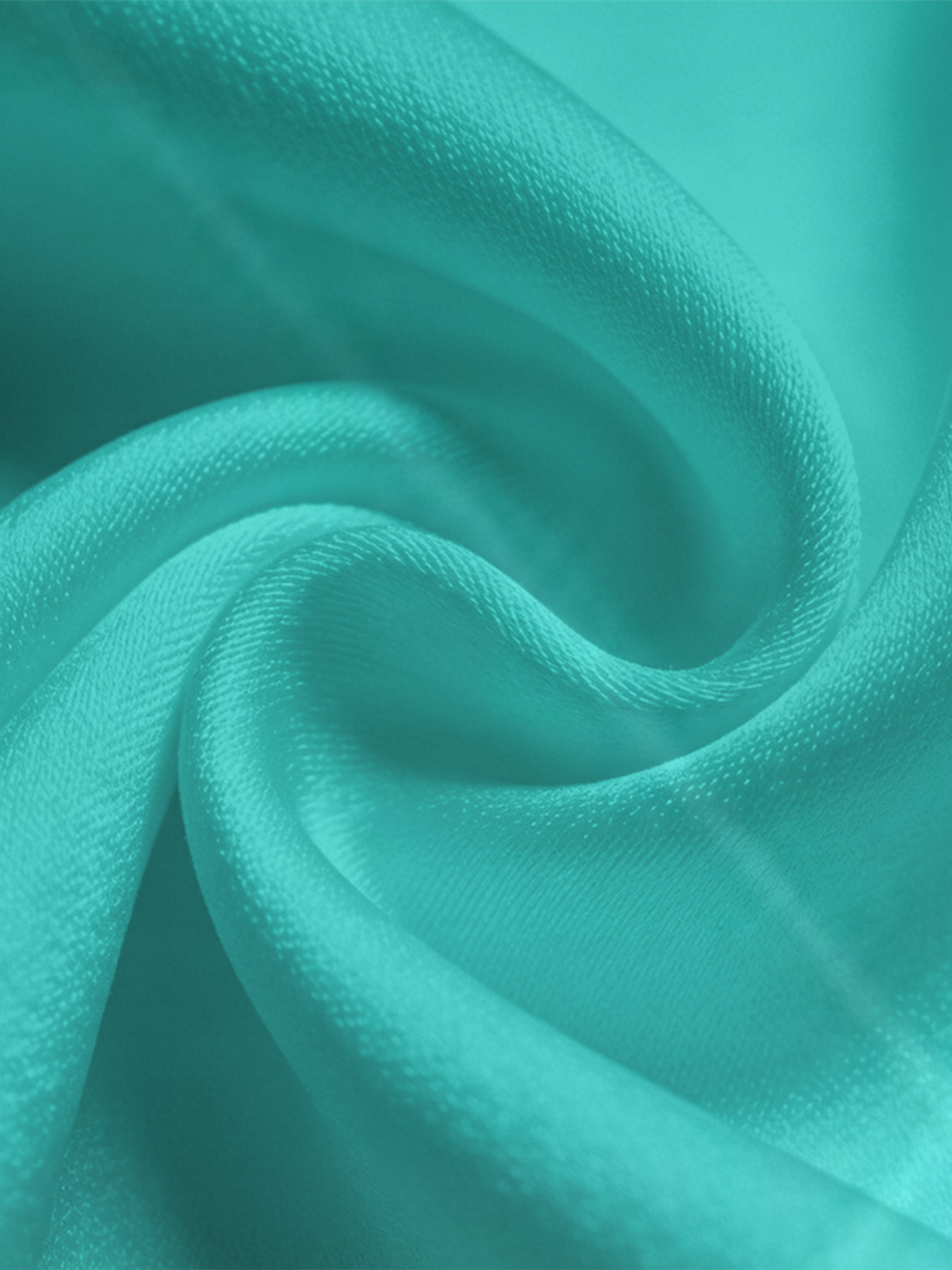 Teal to Pink Gradient Long Sleeve Zip-Up Jumpsuit 