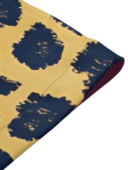 Mixed Animal Flare Sleeve Bodycon Midi Dress EFG4786