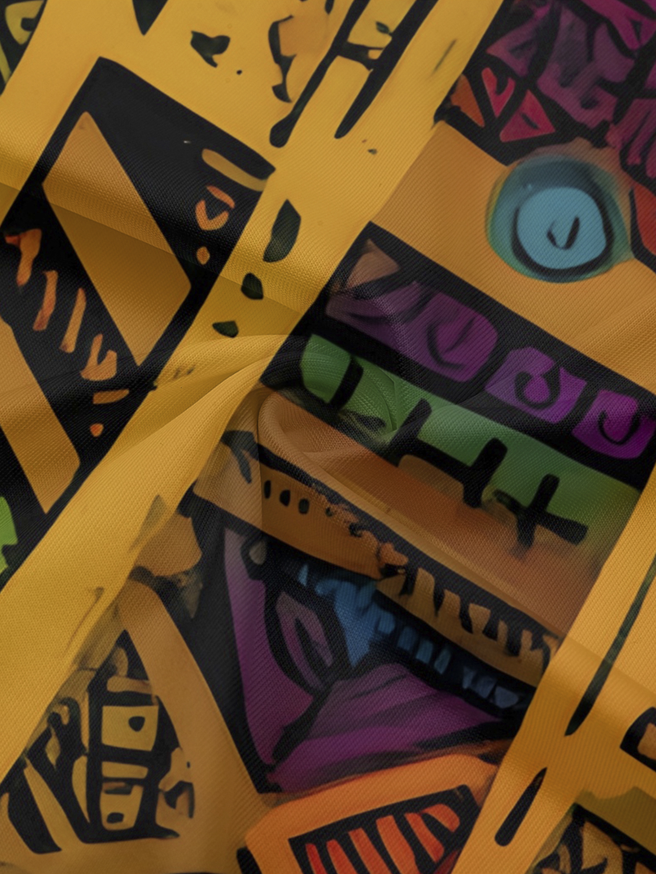 Vibrant African Tribal Print Off-Shoulder Jumpsuit