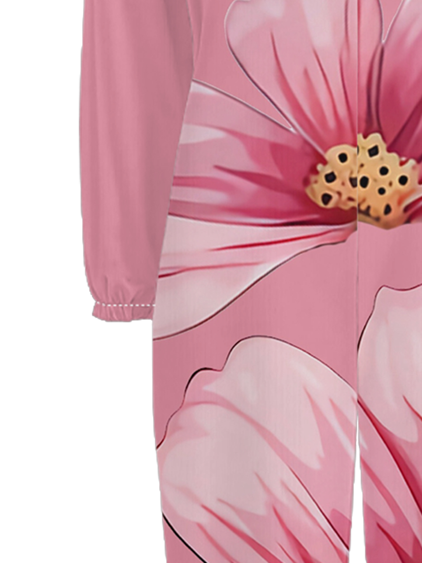 Pink Cosmo Floral Off-Shoulder Jumpsuit