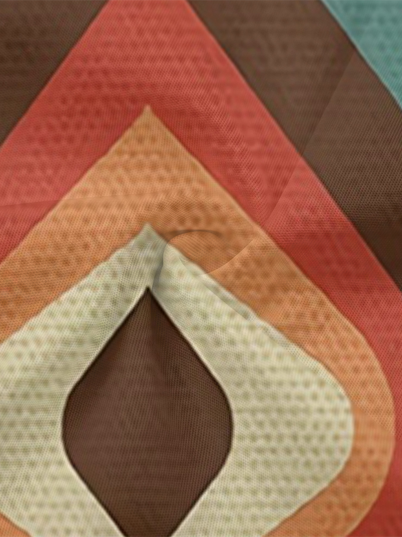 Diamond Pattern Sleeveless Halter Jumpsuit