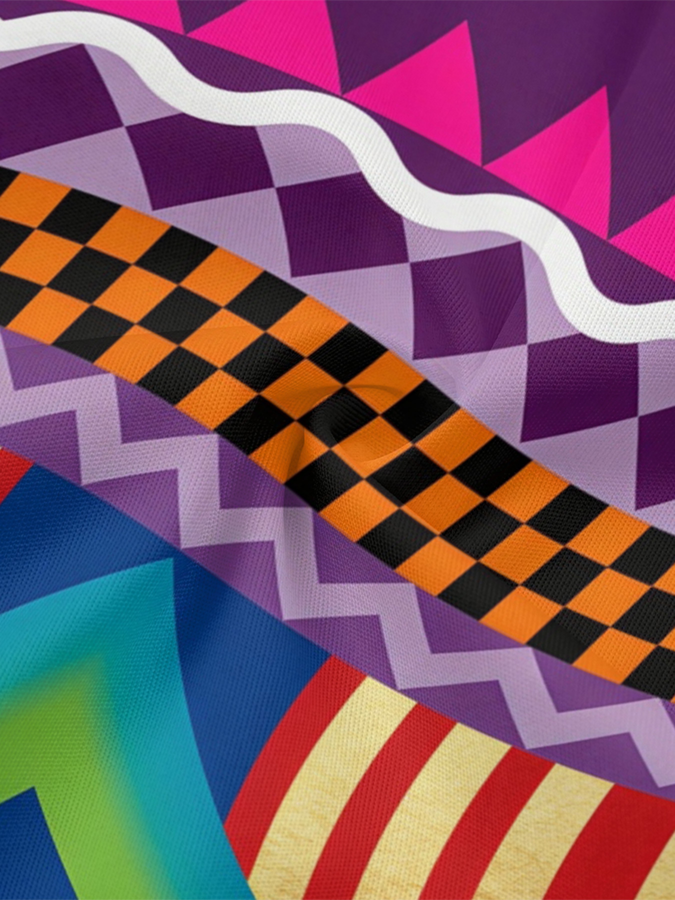 Vibrant African Geometric Easter Flare Sleeve Bodycon Midi Dress