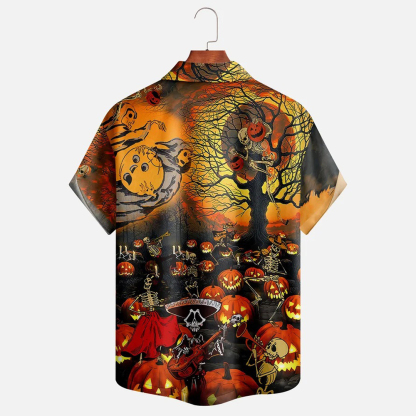 Men Halloween Shirts Short Sleeve Shirts QL66516