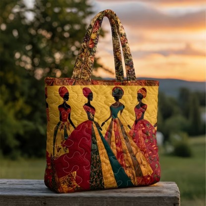 Empress Quilted Tote Bag NCU0DV