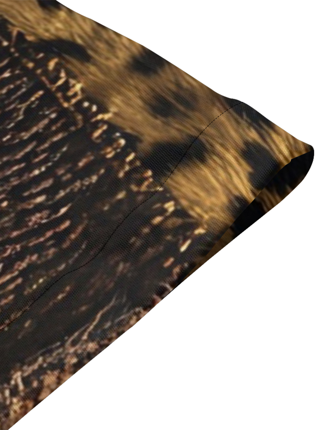 Leopard Patchwork Flare Sleeve Bodycon Midi Dress