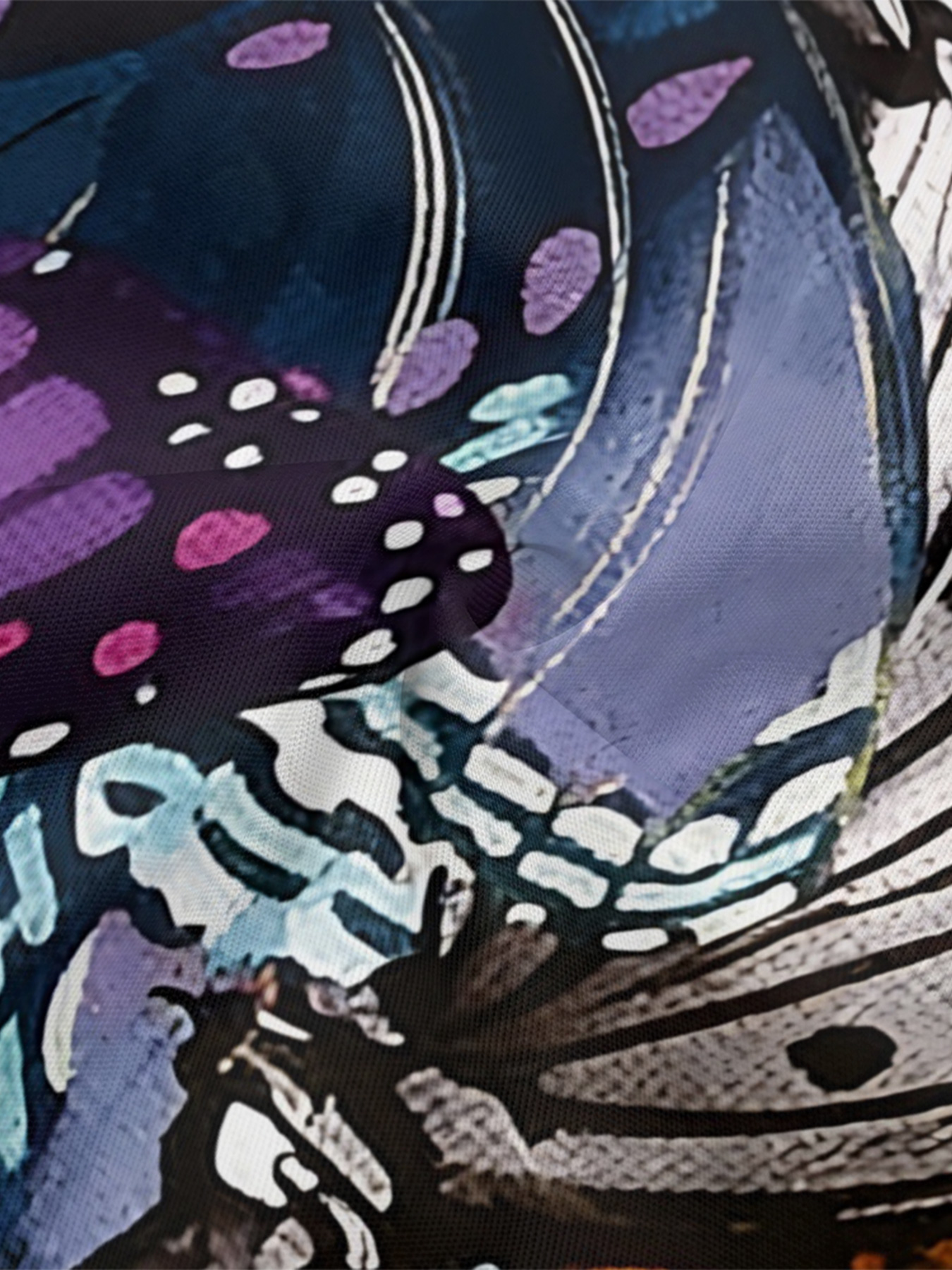 Vibrant Watercolor Butterfly Flare Sleeve Bodycon Midi Dress BHJ6251