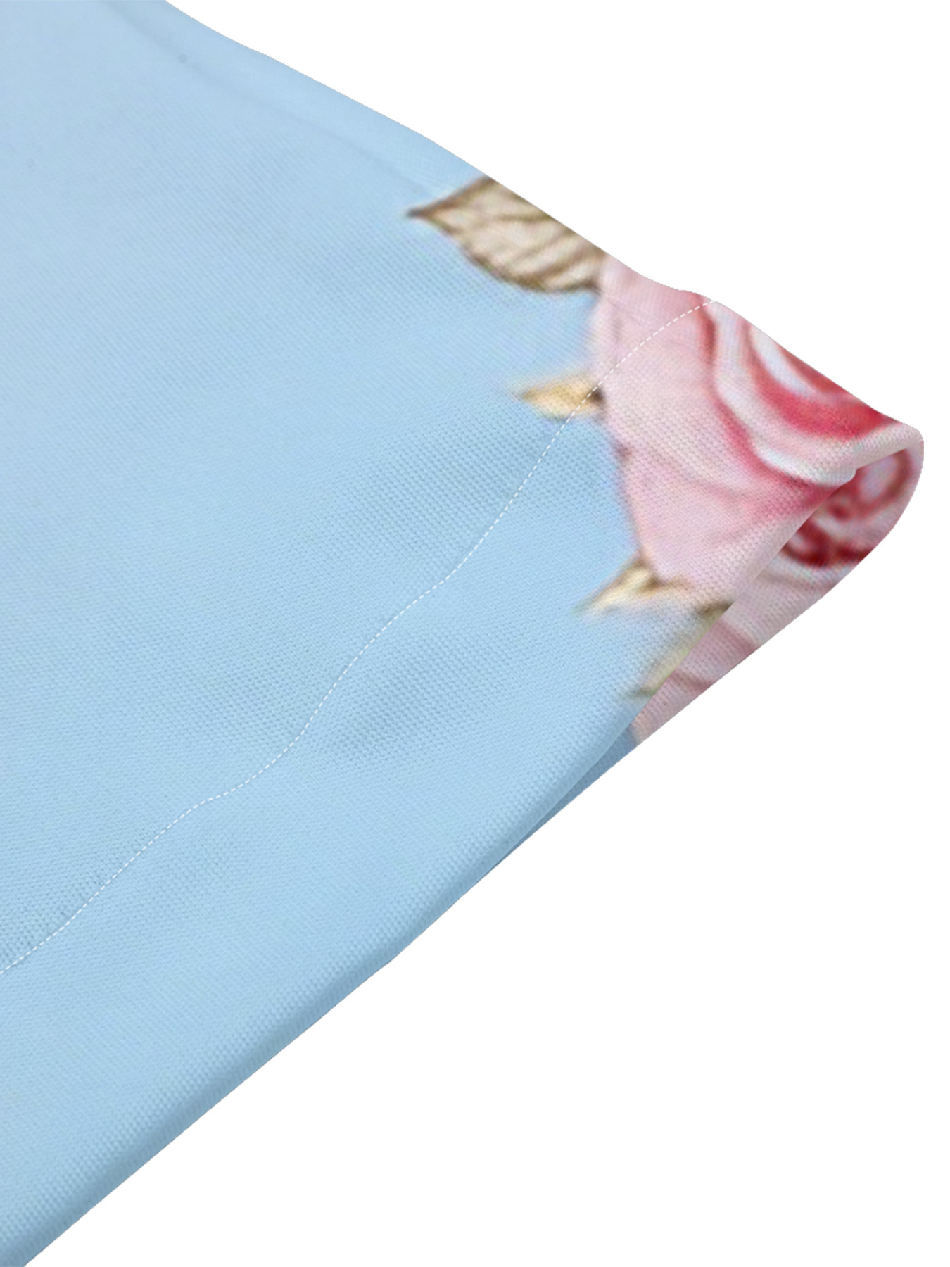 Ombre Purple-Blue Gold Cross Easter Flare Sleeve Bodycon Midi Dress