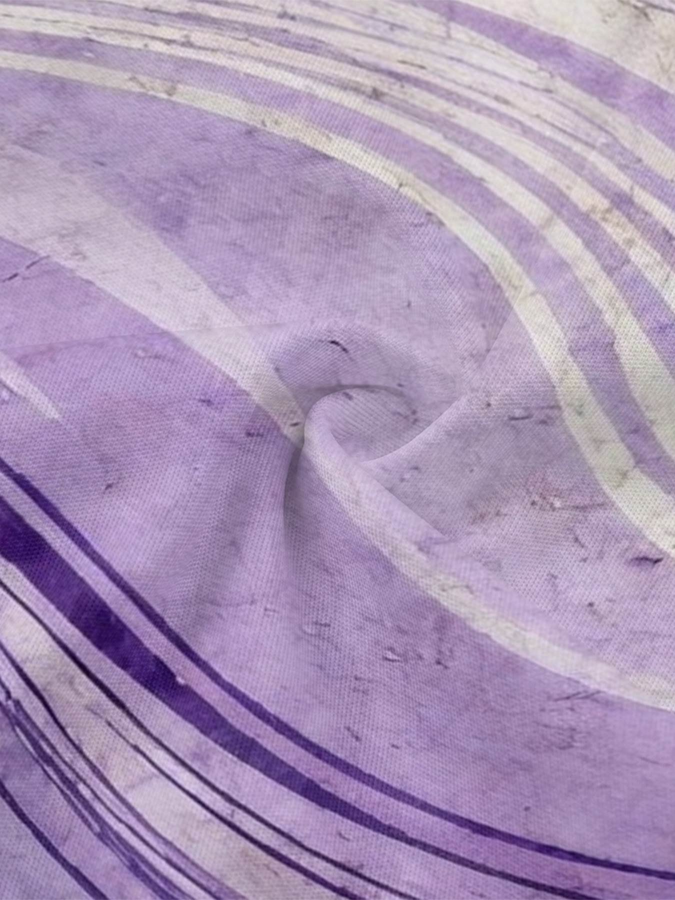 Lavender Watercolor Floral Flare Sleeve Bodycon Midi Dress JIH741