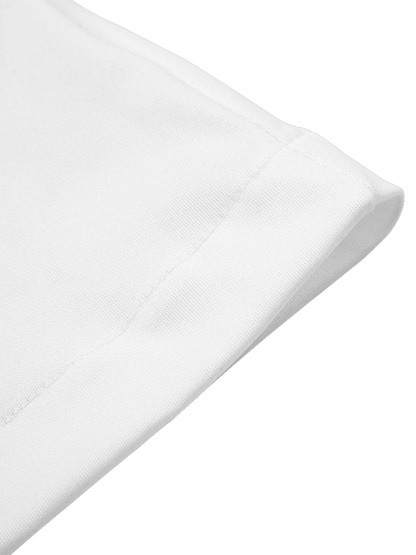 White Gradient Paisley Flare Sleeve Bodycon Midi Dress