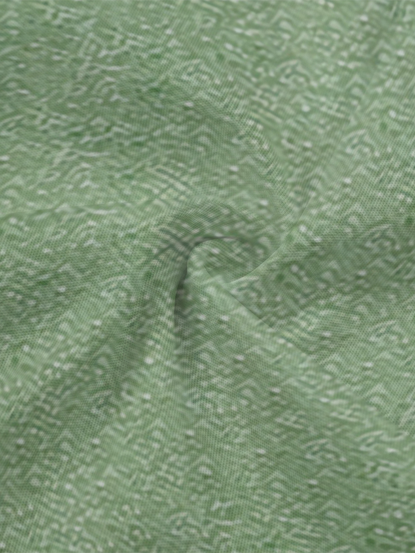 Sage Green Textured Flare Sleeve Bodycon Midi Dress