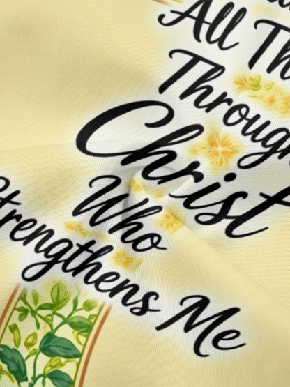 Easter Christian Cross Flare Sleeve Bodycon Midi Dress