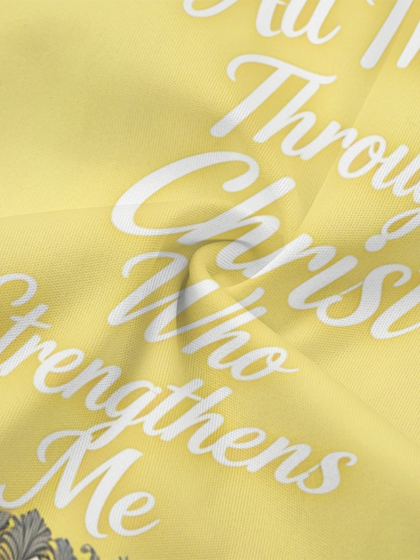 Sunny Yellow Easter Bunny Cross Easter Flare Sleeve Bodycon Midi Dress