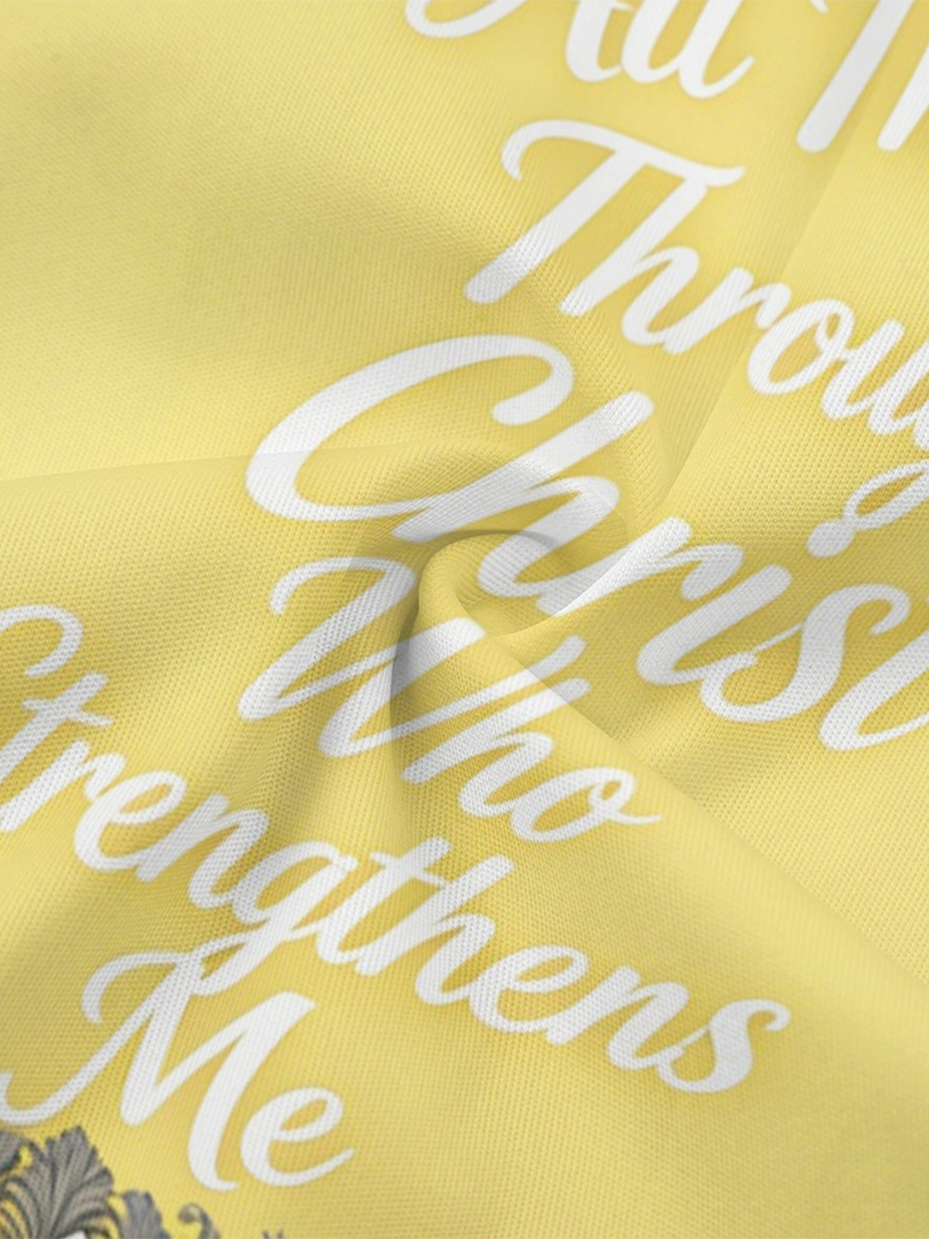 Sunny Yellow Easter Bunny Cross Easter Flare Sleeve Bodycon Midi Dress