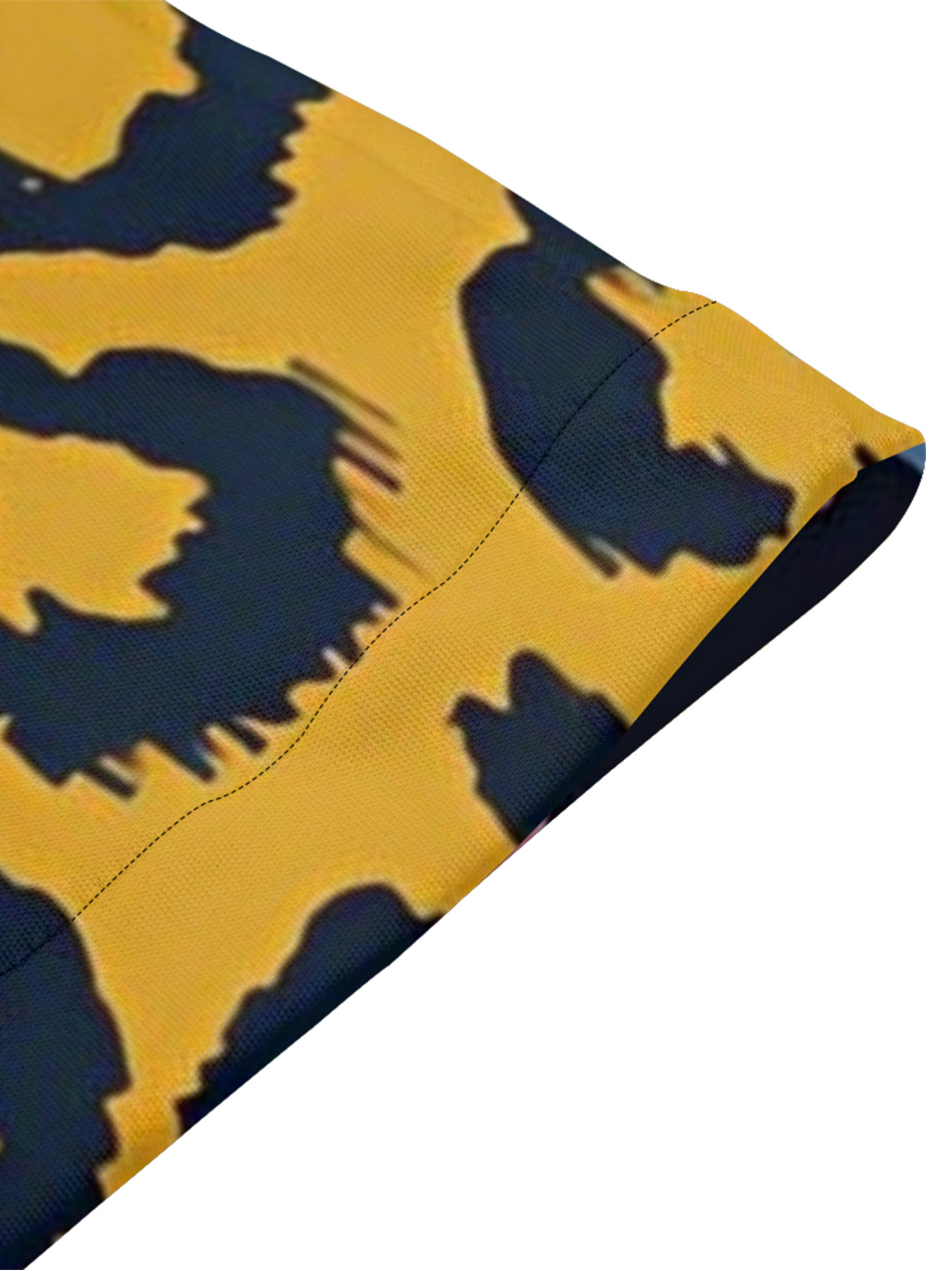 Color Block Animal Flare Sleeve Bodycon Midi Dress FGH5897