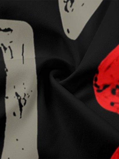 Tribal Graphic Sleeveless Halter Jumpsuit