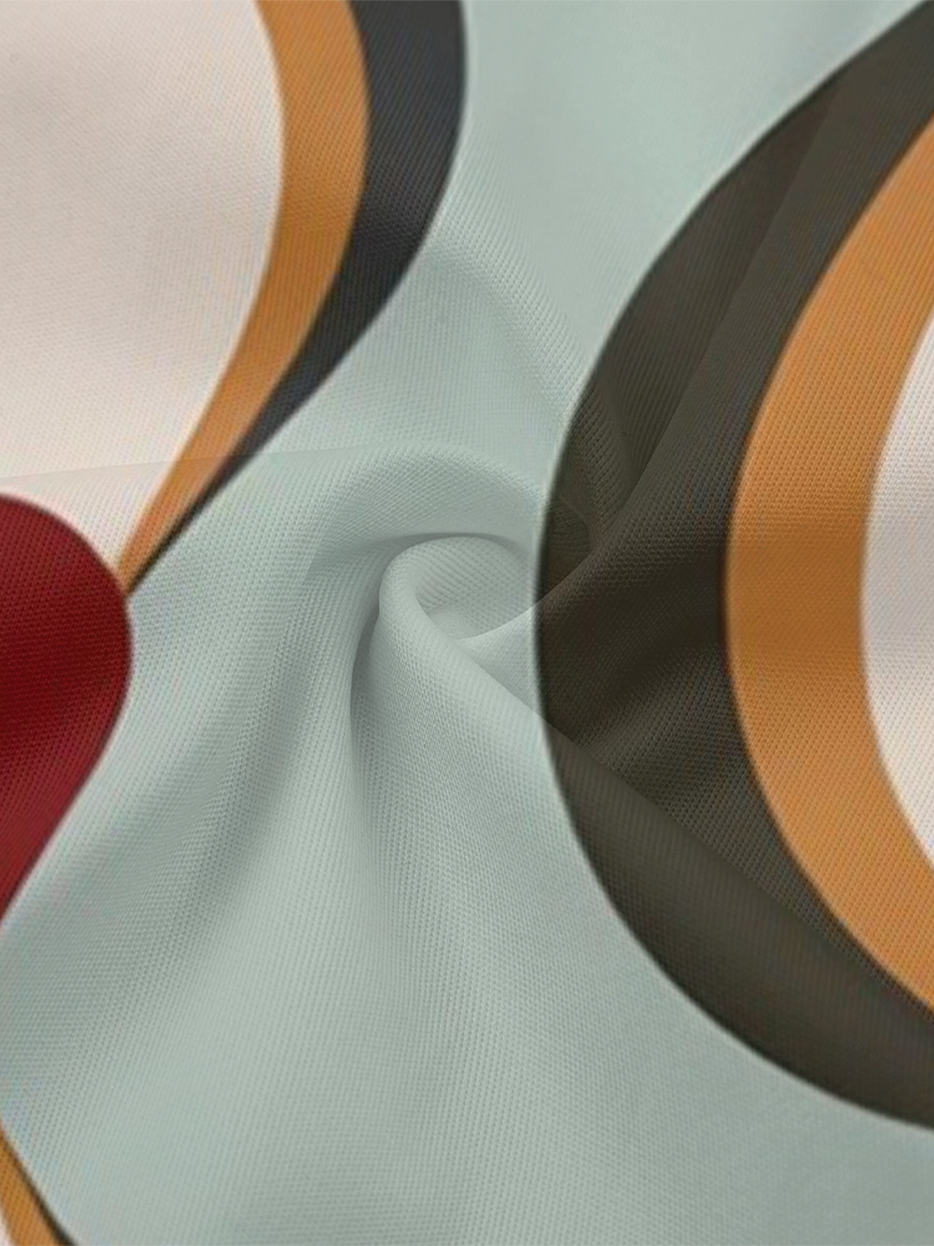 Geometric Teardrop Sleeveless Halter Jumpsuit