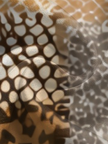 Fit Patchwork Animal Print Long Sleeve Zip-Up Jumpsuit