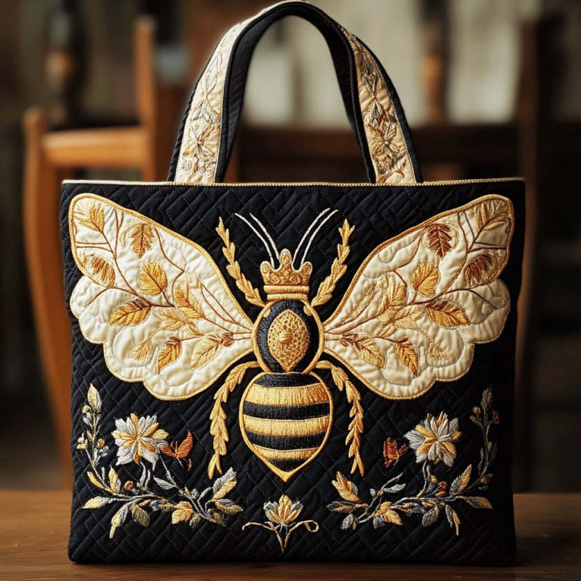 Royal Bee XR2309002CL Quilted Tote Bag  Animal print