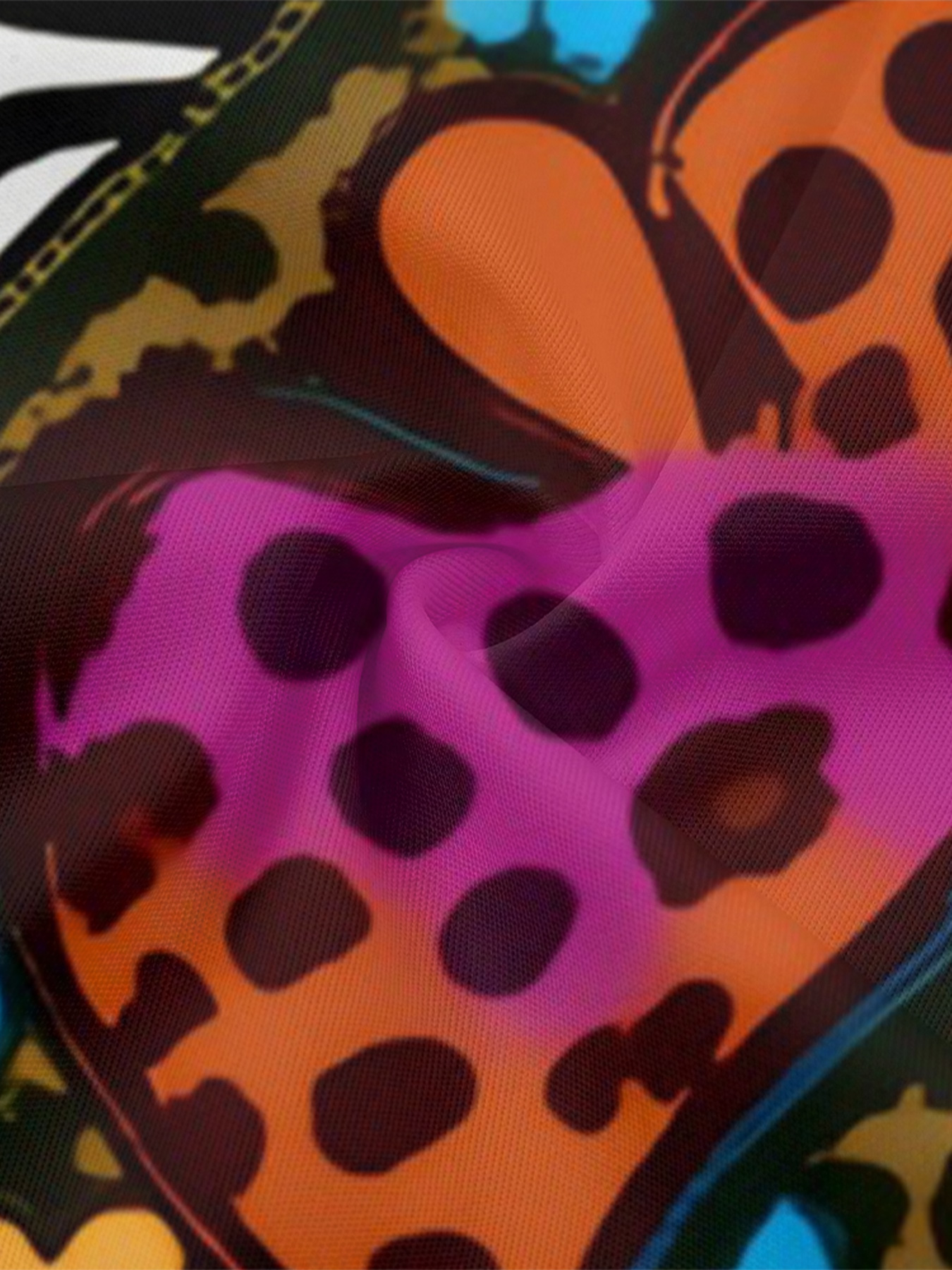 Multicolor Animal Sleeveless Halter Jumpsuit