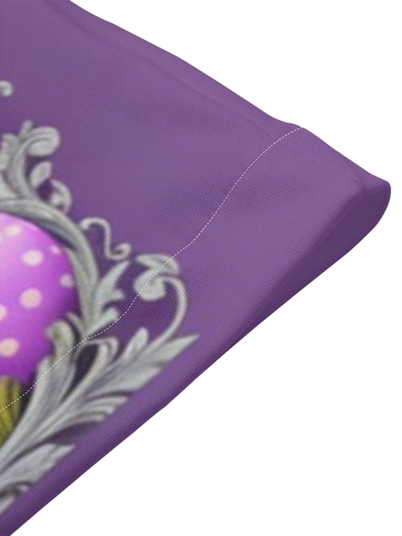 Purple Easter Bunny Cross  Easter Flare Sleeve Bodycon Midi Dress