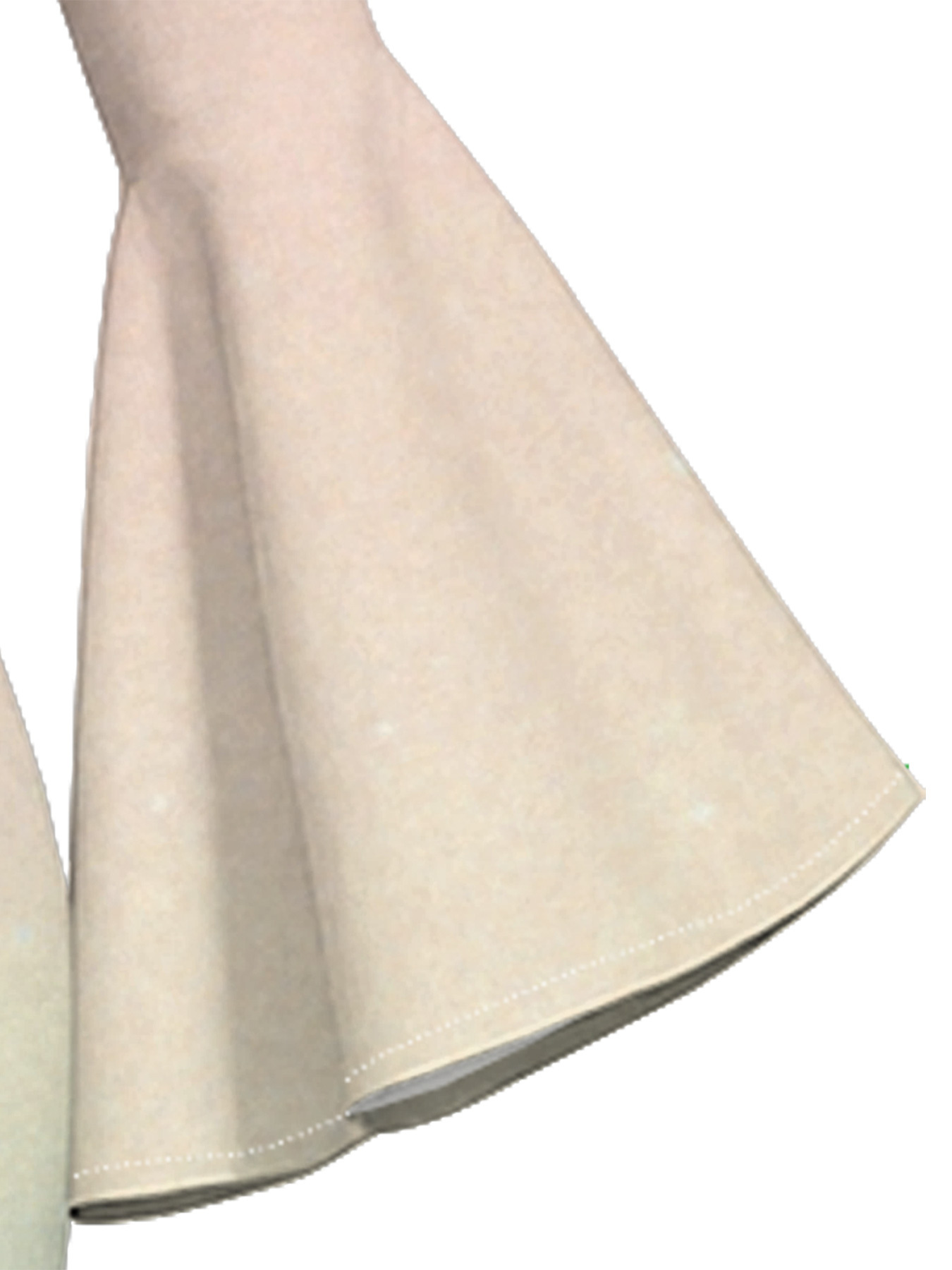 Ombre Pink-Green Lavender Cross Easter Flare Sleeve Bodycon Midi Dress